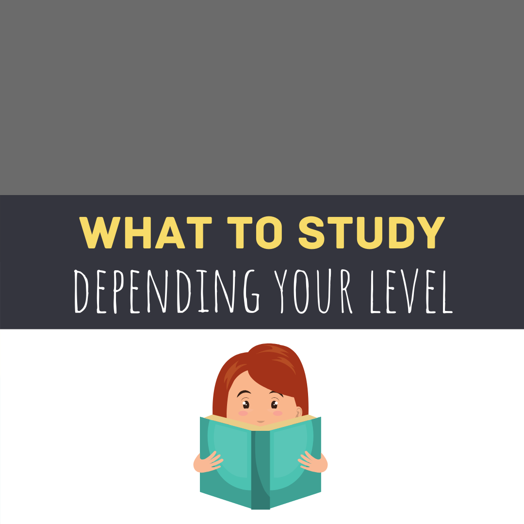 What to practice depending on your level.